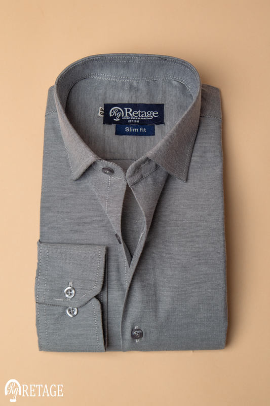 Oxford Shirt - Dark Grey