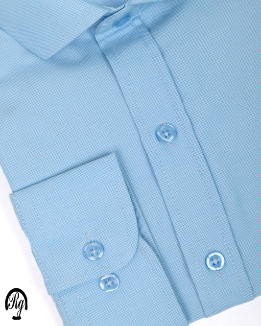 قميص تركواز كلاسيك