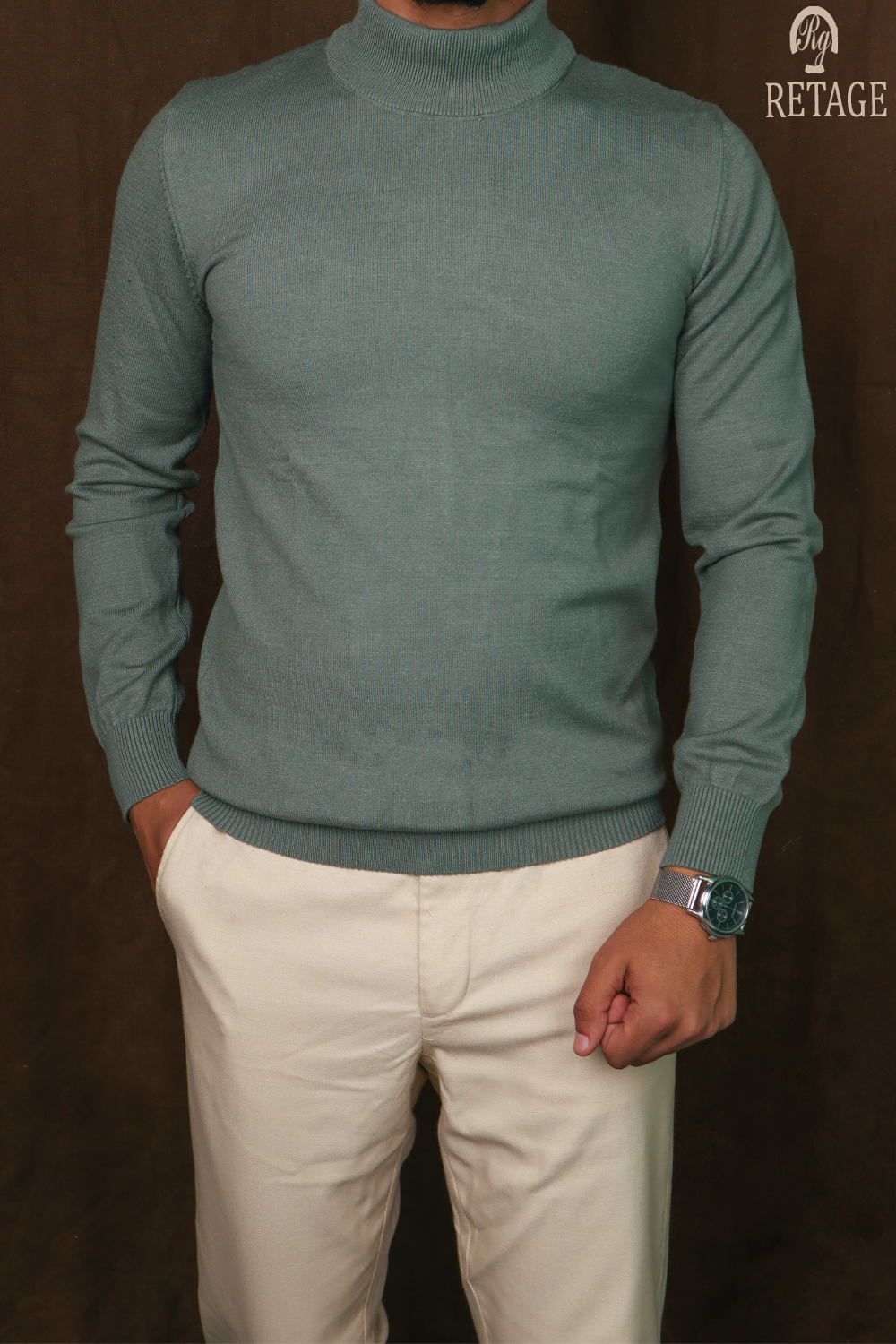 Half coll-Mint Green