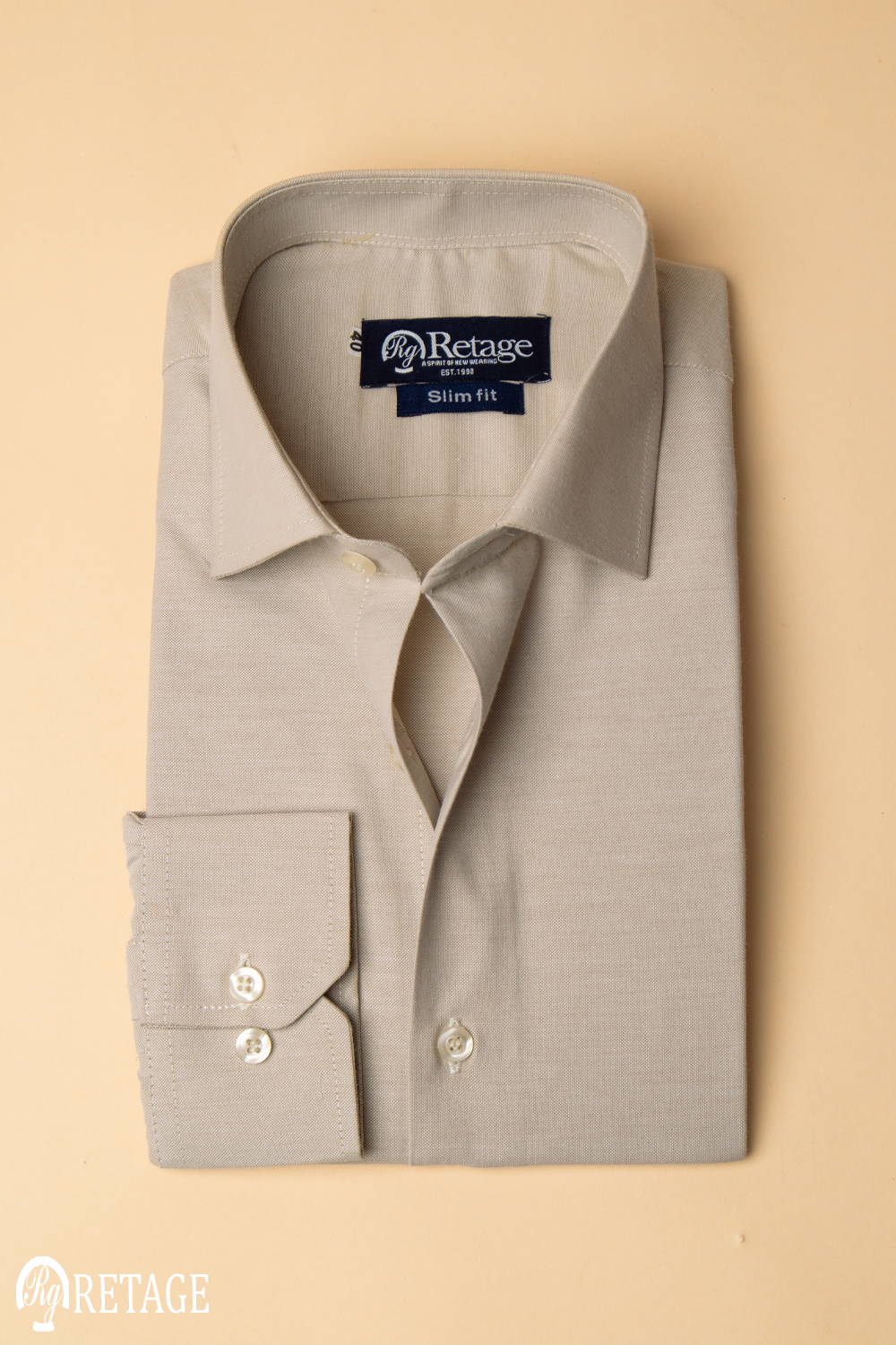 Oxford Shirt - Beige