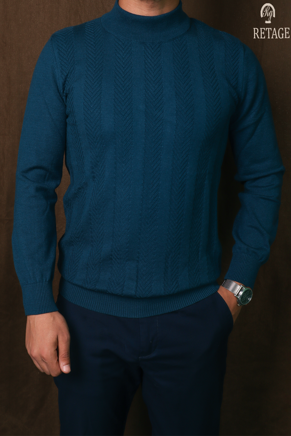 Half coll braids- Petroleum