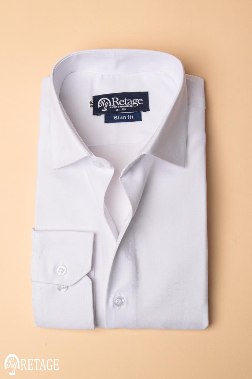 Cotton Shirt - White