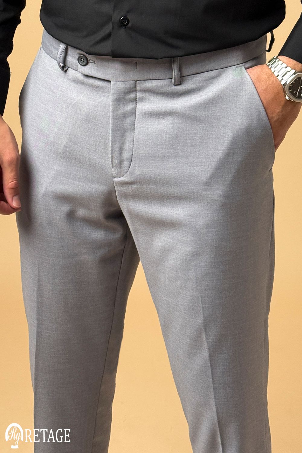 Classic trousers - Light Gray