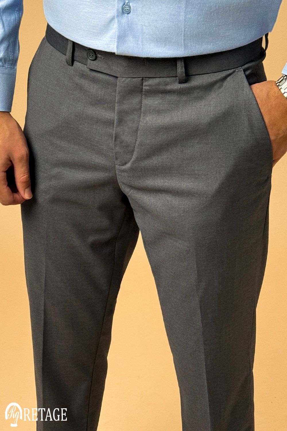 Classic Trousers - Gray