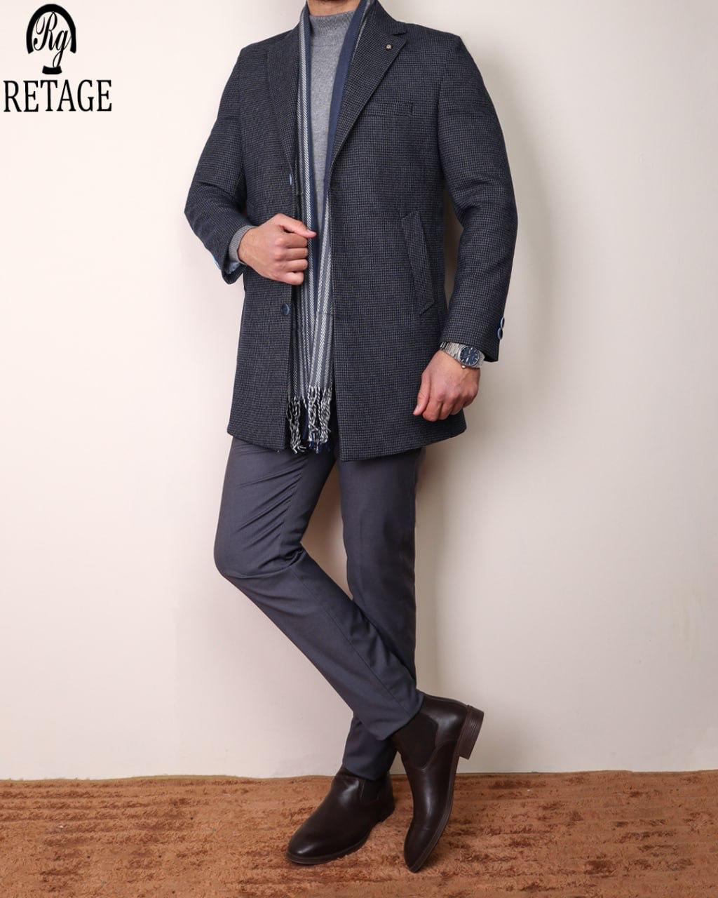 Gogh Half Coat - Dark Grey