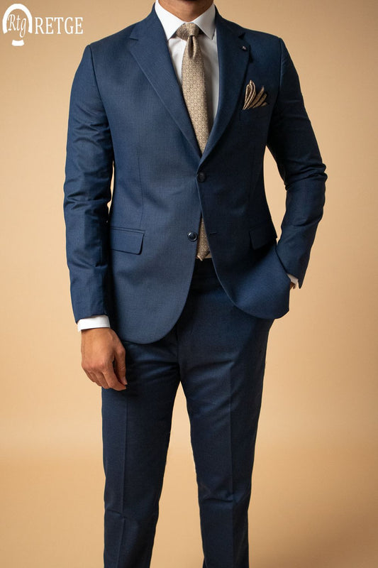 Plain Suit -Navy