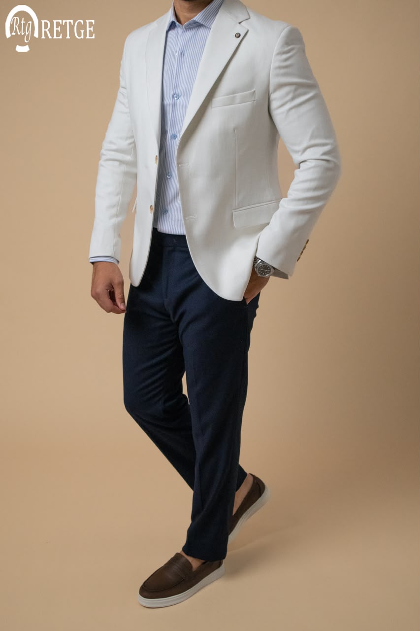 Summer Blazer - White