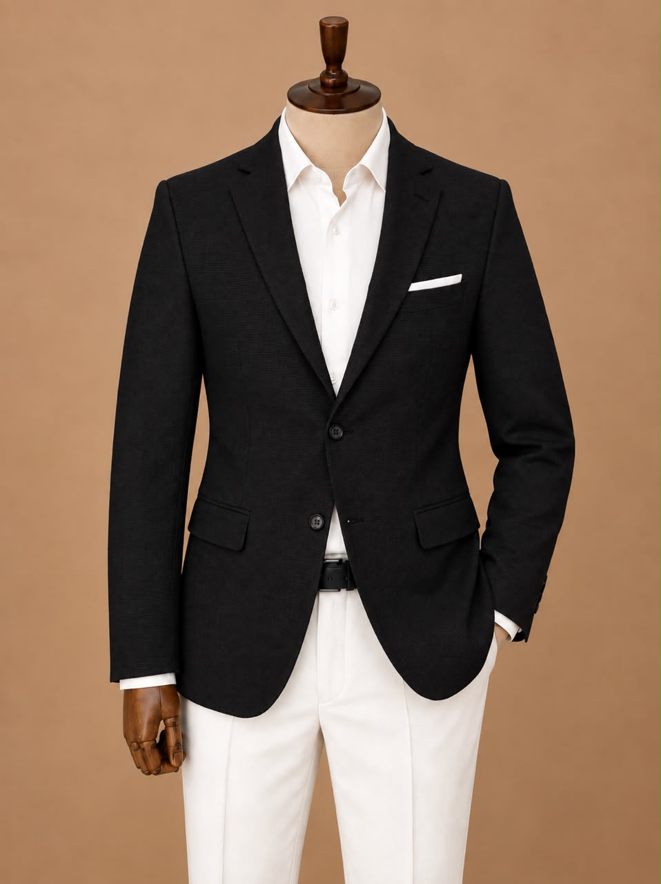 Lycra Blazer- BLACK