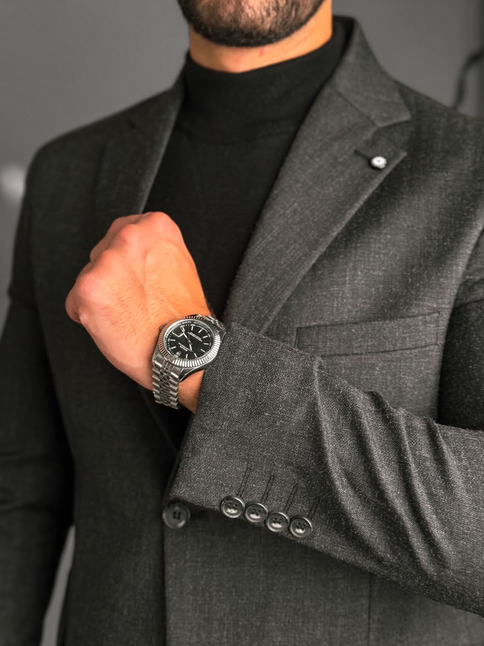 Autumn Blazer - Dark Gray