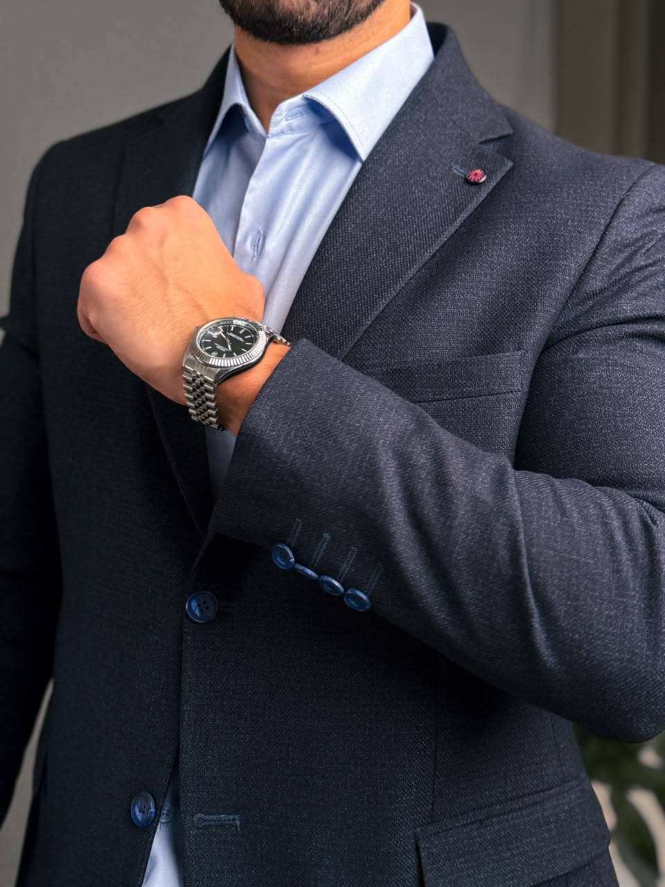 Autumn Blazer - Dark Navy