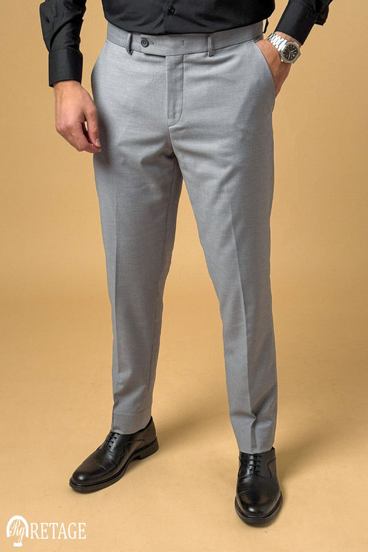 Classic trousers - Light Gray