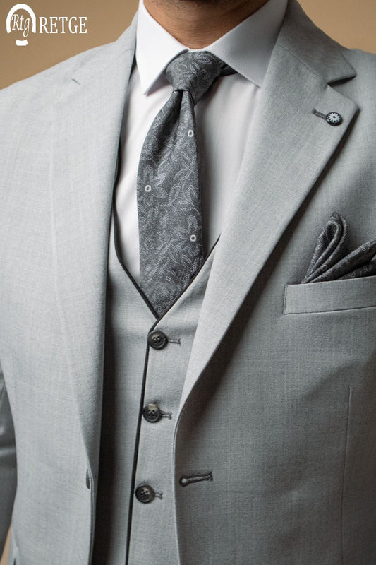 Classic 3-piece suit - Light grey