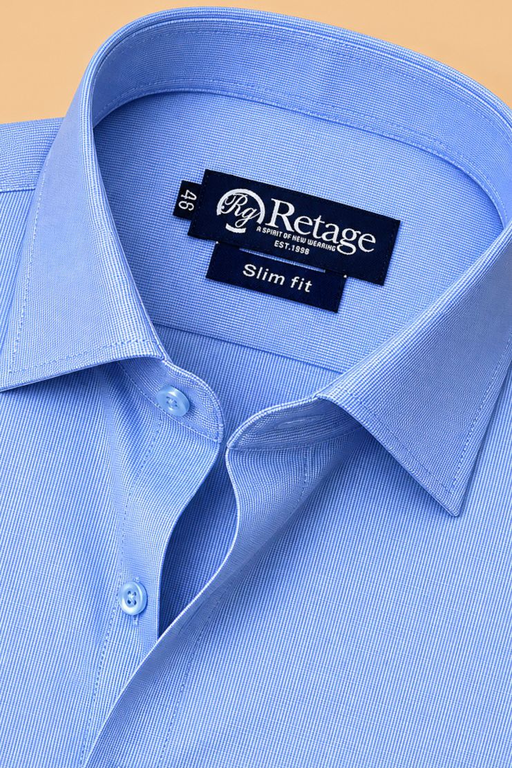 Chenille Shirt - Light Blue