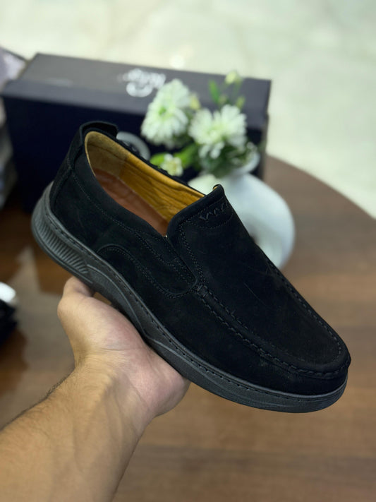 Suede Classic Sneakers - Black
