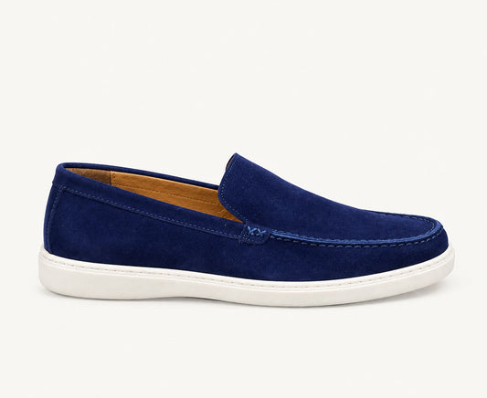 Ankle Shoes - Navy