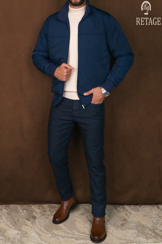 Waterproof sweater-Navy