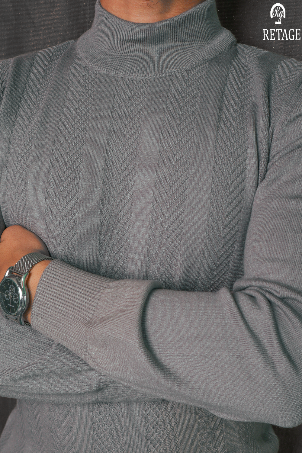 Half coll braids-Gray