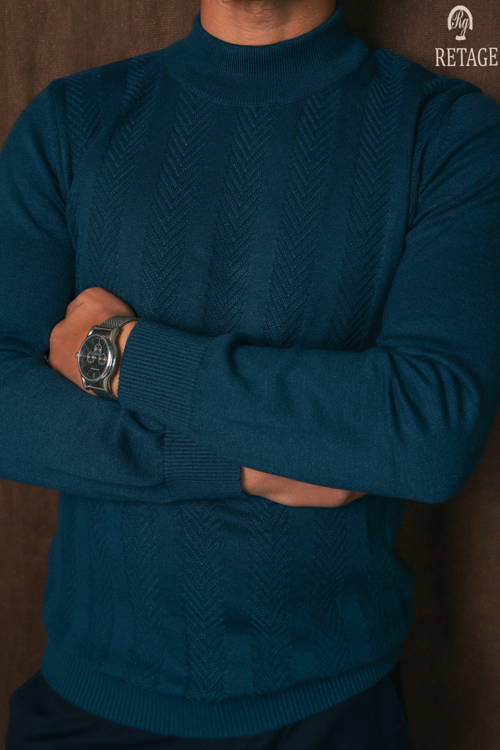 Half coll braids- Petroleum