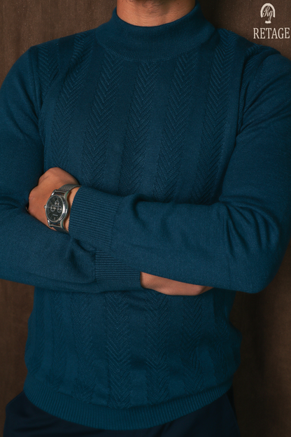 Half coll braids- Petroleum