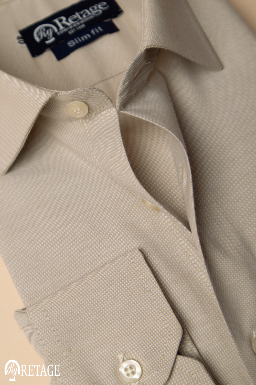 Oxford Shirt - Beige