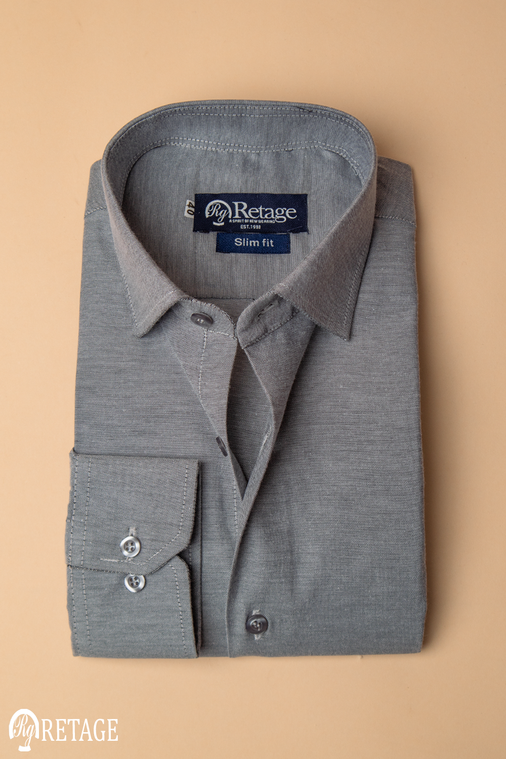 Oxford Shirt - Dark Grey