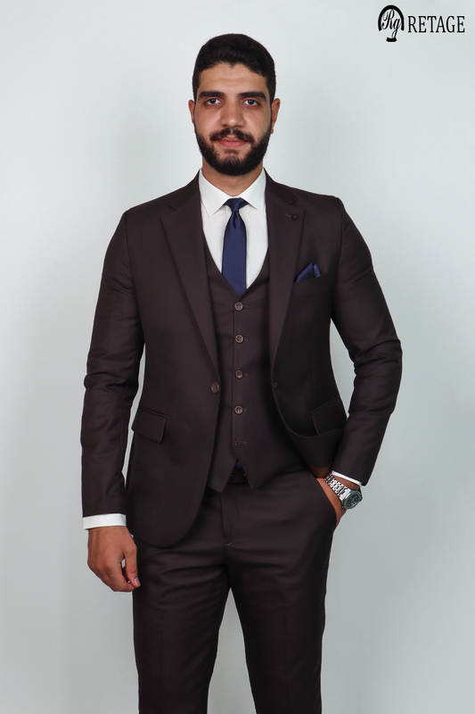 Retage 3 PICS Suit Brown
