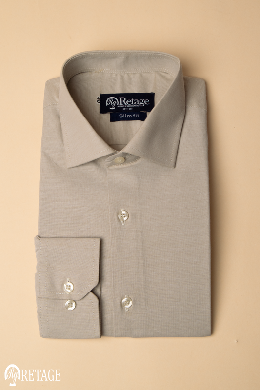 Oxford Shirt - Beige
