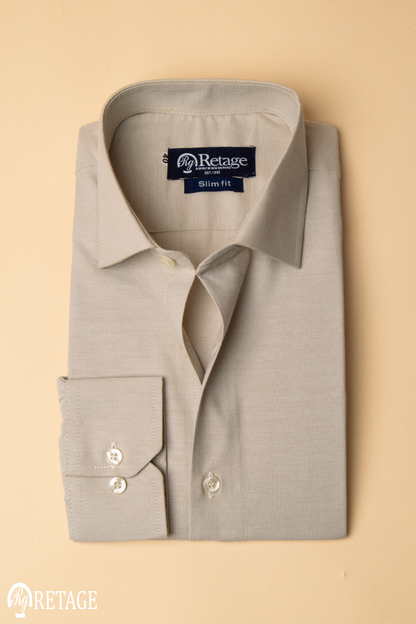 Oxford Shirt - Beige