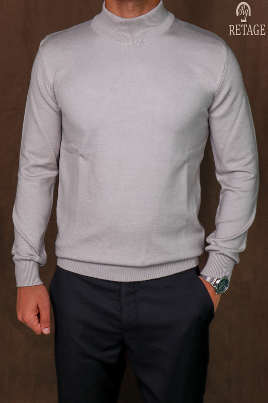 هاف كول- أبيض رمادي