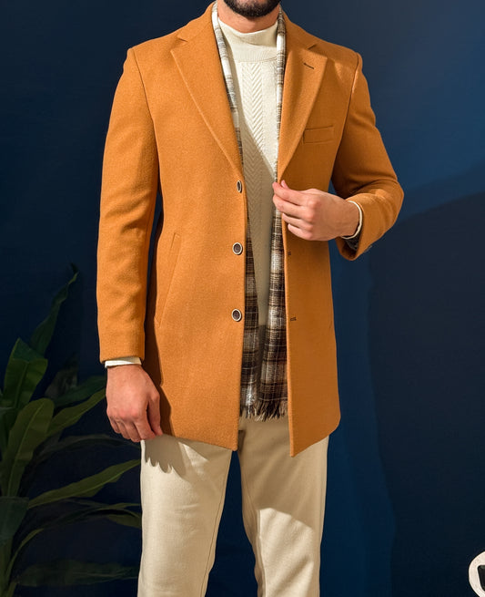 Wool Half Coat - Havan