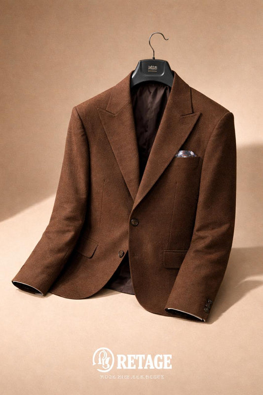 Brown Wool Blazer
