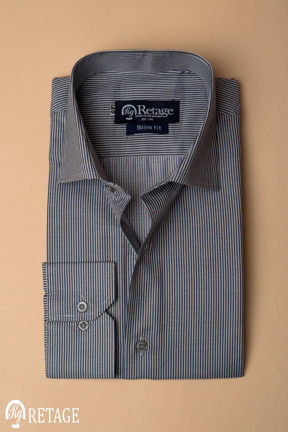 Striped shirt - Dark Gray