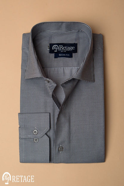 Striped shirt - Dark Gray