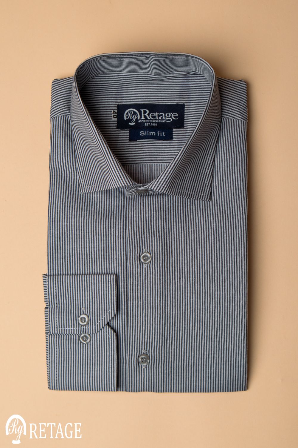 Striped shirt - Dark Gray