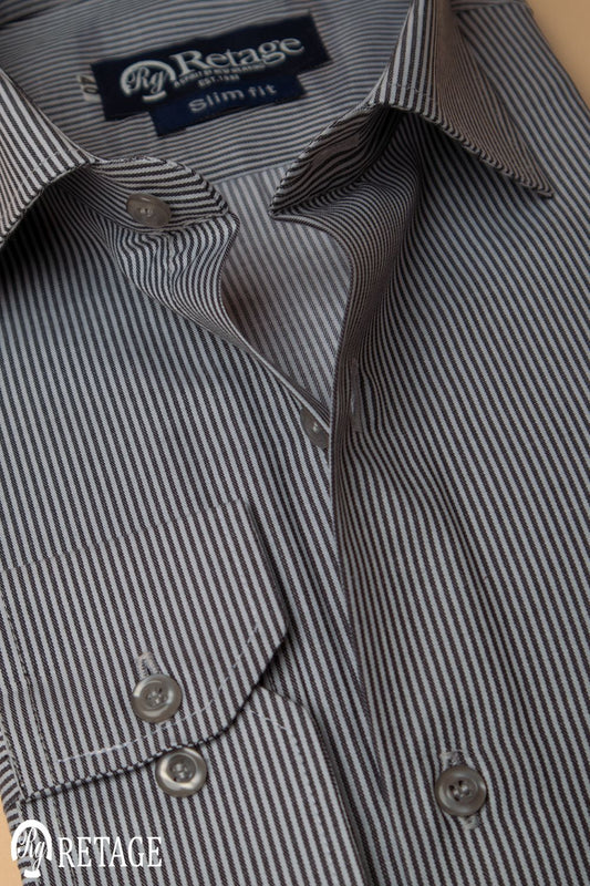 Striped shirt - Dark Gray