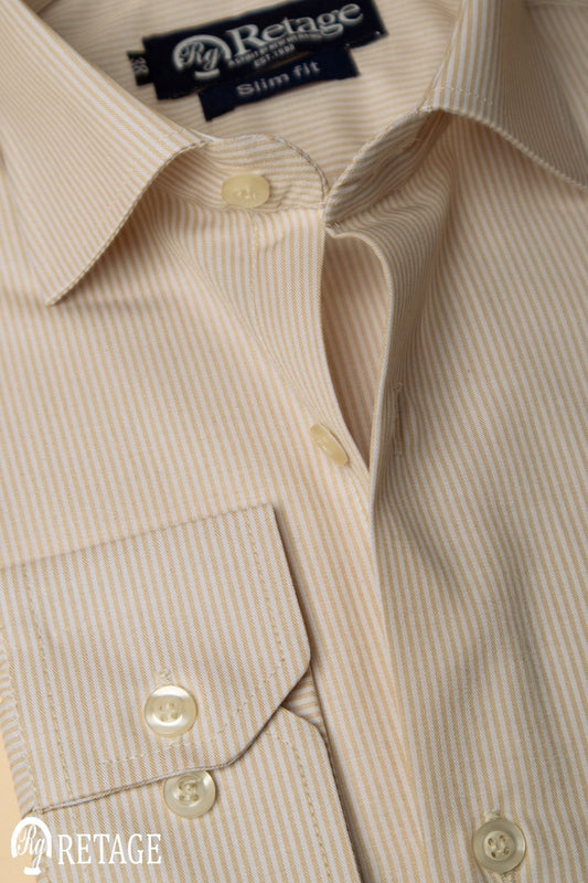 Striped shirt - Beige