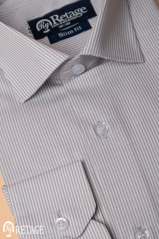 Striped shirt - Gray