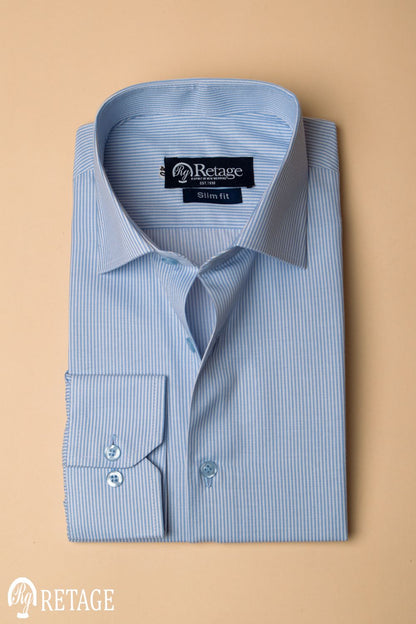 Striped shirt - Baby Blue