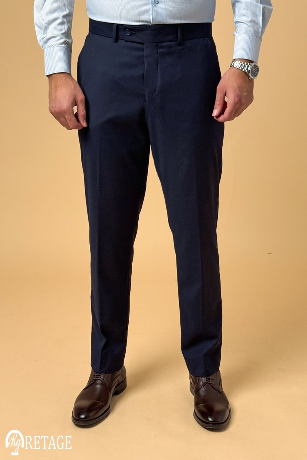 Classic Trousers - Navy