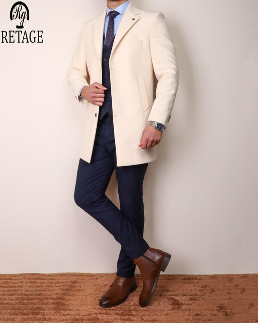 Gogh Half Coat - Light Beige