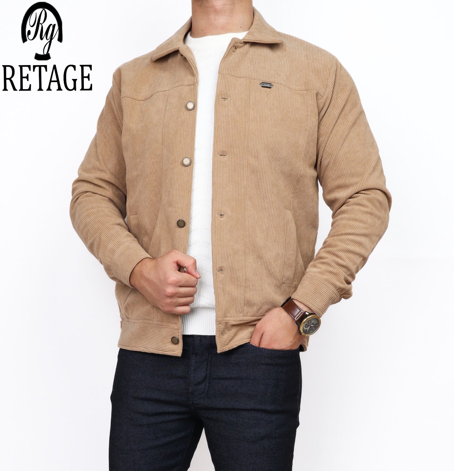 Velvet Jacket - Beige