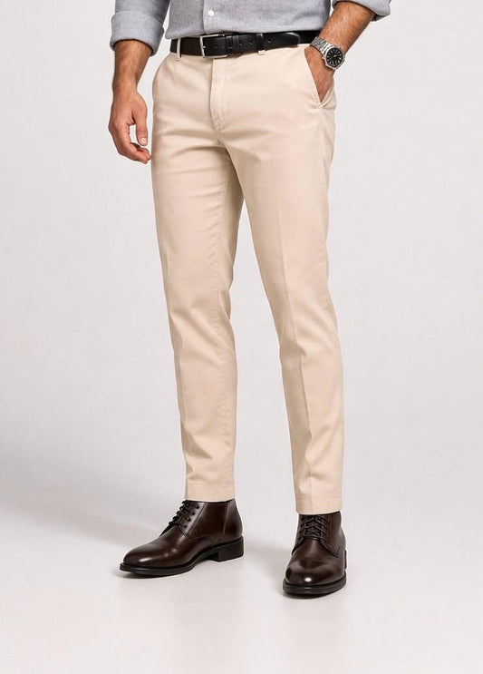 Soft trousers - Beige