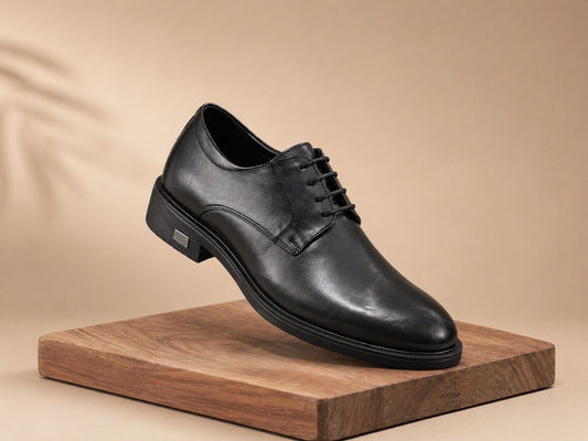 Classic lace-up shoes Black