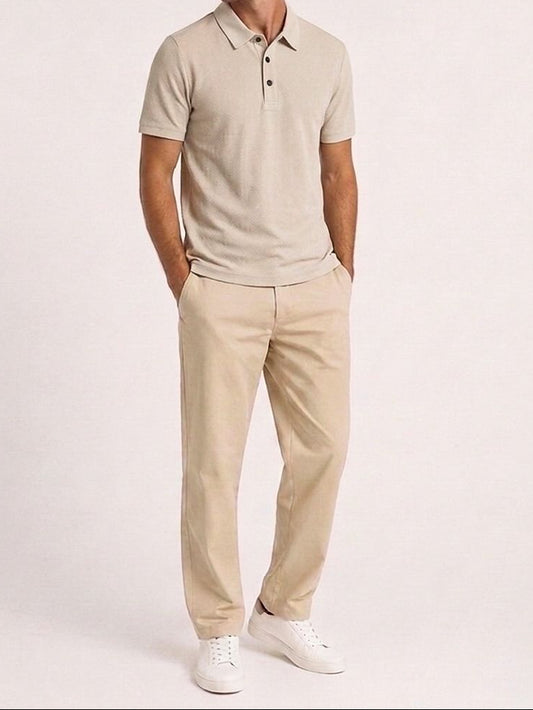 Merzia Lycra T-shirt - beige