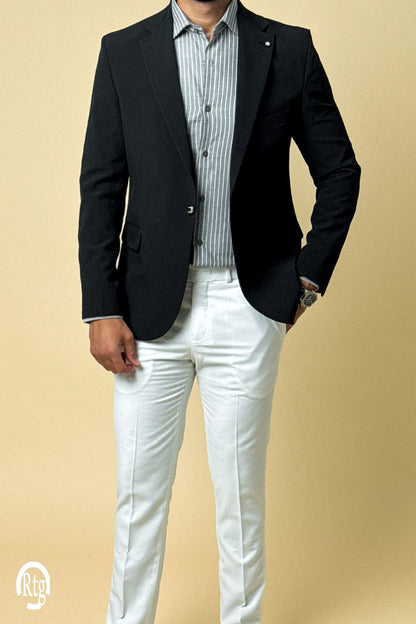 Lycra Blazer - Black