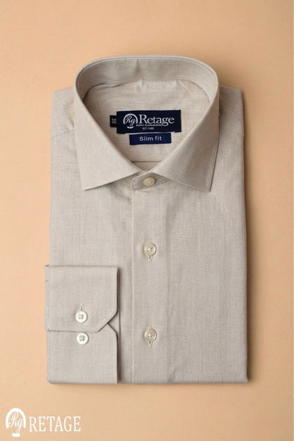 Chenille Shirt - Beige