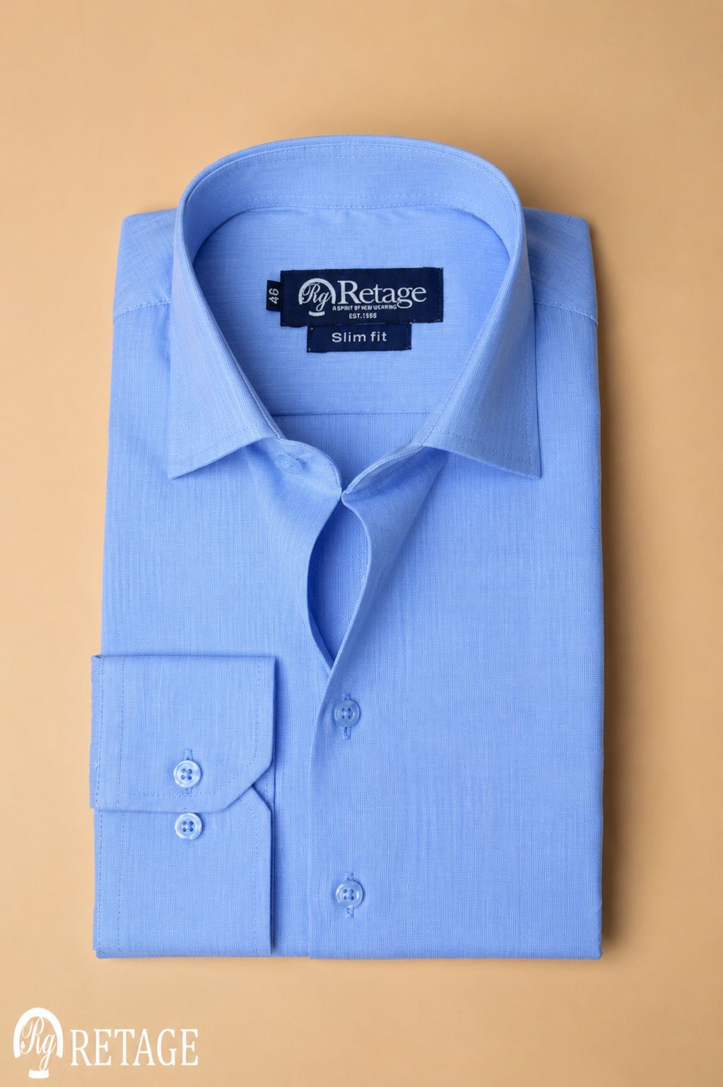 Chenille Shirt - Light Blue