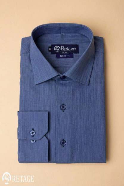 Chenille Shirt - Blue