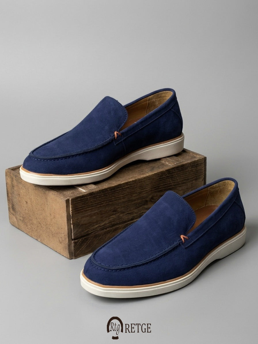 Ankle Shoes - Navy