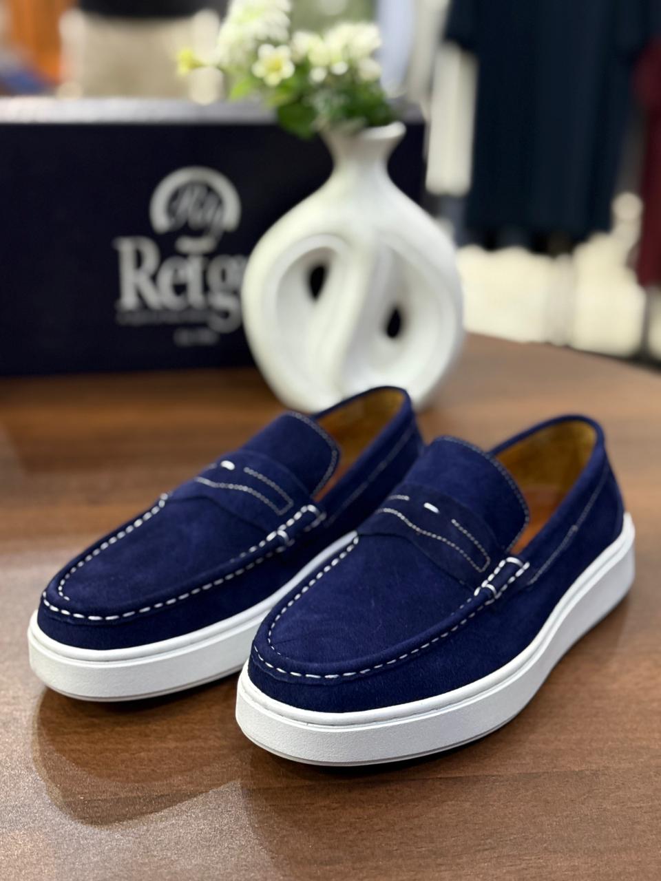 Ankle Shoes - Blue